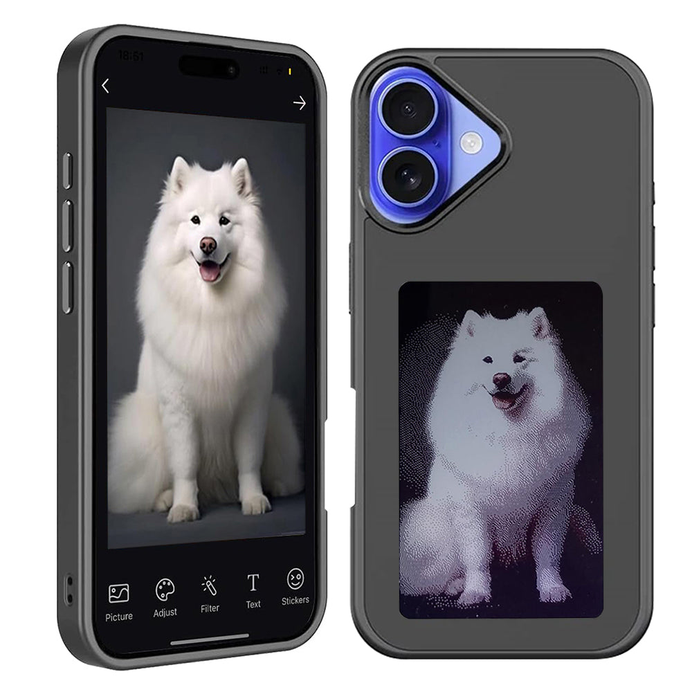 Kuori Apple iPhone 16 Plusille, Techsuit, SmartScreen NFC, Musta