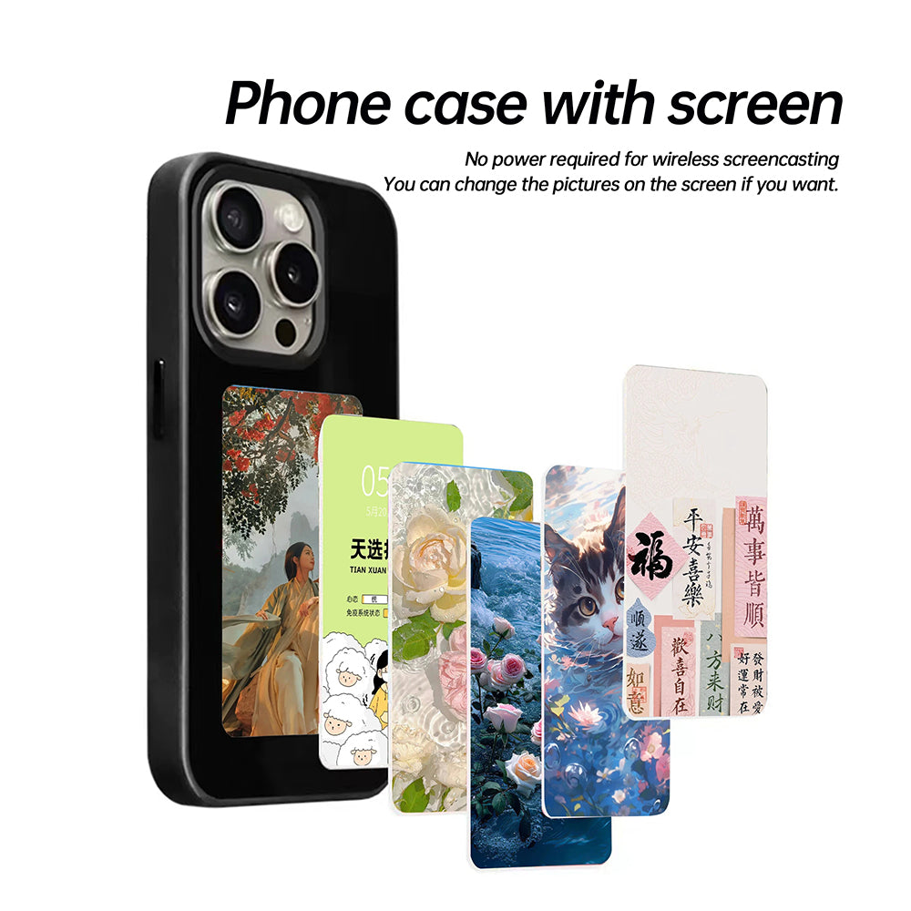Kuori Apple iPhone 16 Plusille, Techsuit, SmartScreen NFC, Musta