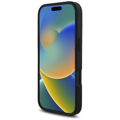 Kotelo Apple iPhone 16 Prolle, Karl Lagerfeld, Grained Cardslots, Musta