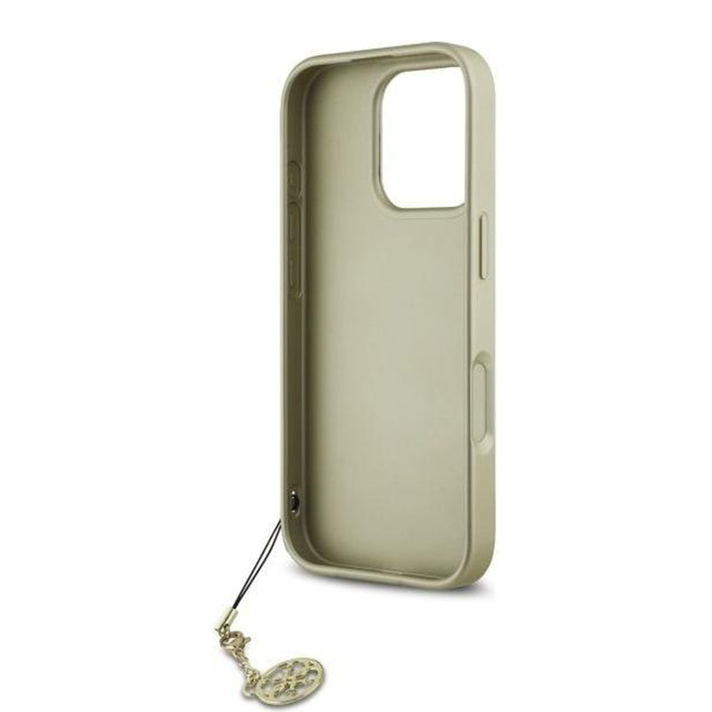 Suojakotelo Apple iPhone 16 Pro Max, Guess, 4G Charm, Musta