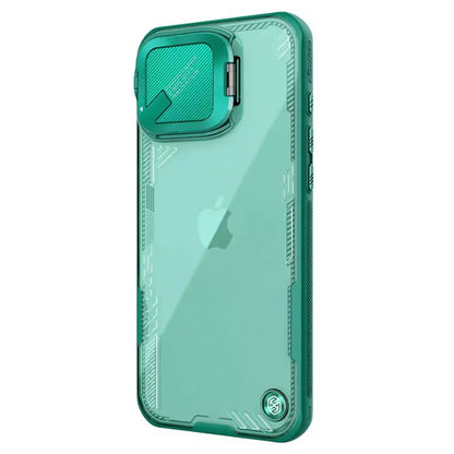 Kuori Apple iPhone 16 Pro Maxille, Nillkin, Iceblade Prop (ilman kameran aukkoa), Vihreä