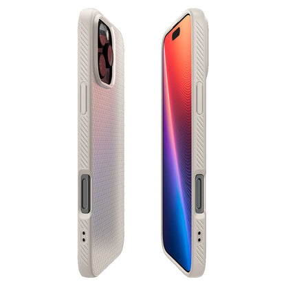 Suojakotelo Apple iPhone 16 Pro Max, Spigen, Liquid Air, Beige