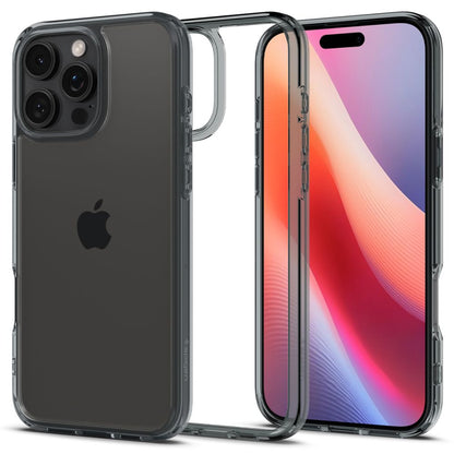 Case for Apple iPhone 16 Pro Max, Spigen, Ultra Hybrid, Smoky ACS07994