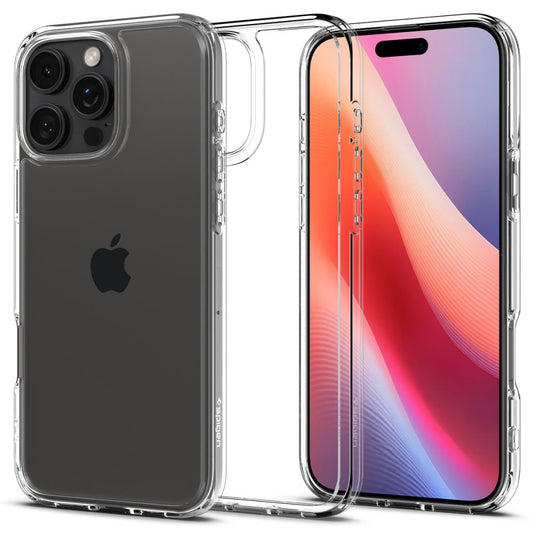 Suojakotelo Apple iPhone 16 Pro Max, Spigen, Ultra Hybrid, Läpinäkyvä ACS07992
