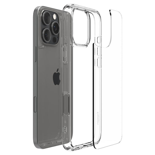 Suojakotelo Apple iPhone 16 Pro Max, Spigen, Ultra Hybrid, Läpinäkyvä ACS07992