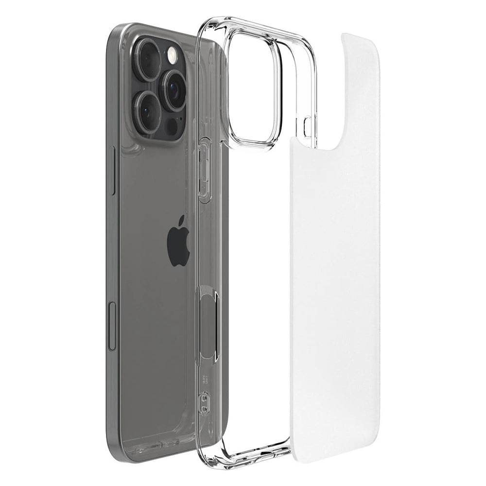 Kotelo Apple iPhone 16 Pro Max, Spigen, Ultra Hybrid, Satinoitu Läpinäkyvä ACS07993