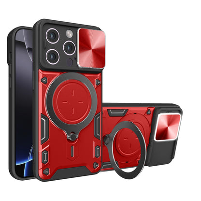 Kuori Apple iPhone 16 Pro Maxille, Techsuit, CamGuard Pro, Punainen