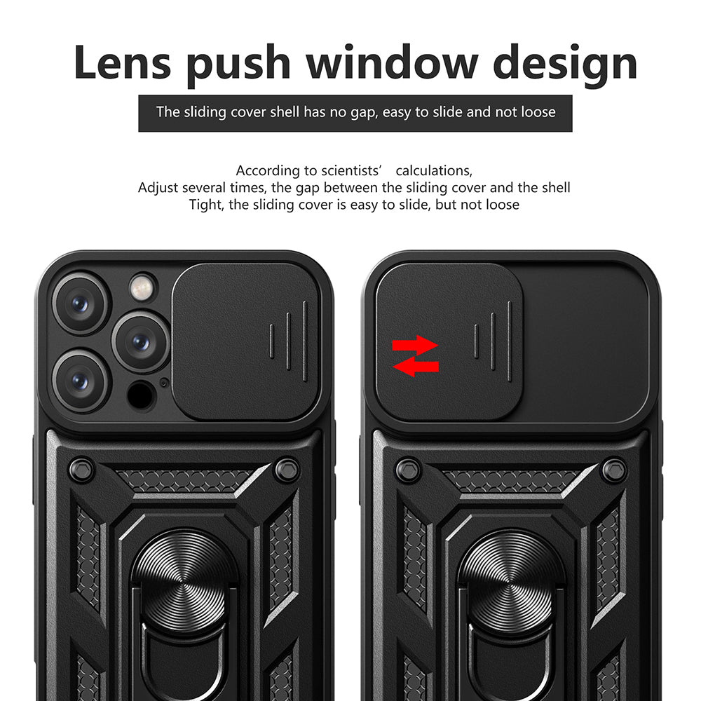 Kuori Apple iPhone 16 Pro Maxille, Techsuit, CamShield, Musta