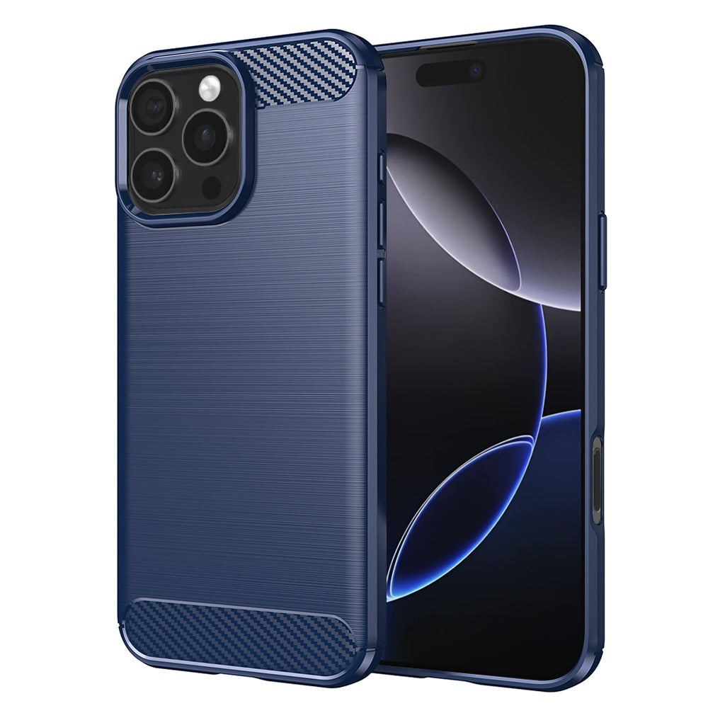 Kuori Apple iPhone 16 Pro Maxille, Techsuit, Hiili, Sininen