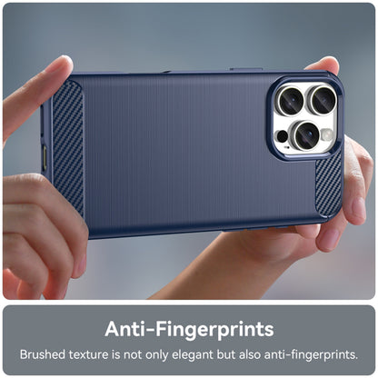 Kuori Apple iPhone 16 Pro Maxille, Techsuit, Hiili, Sininen