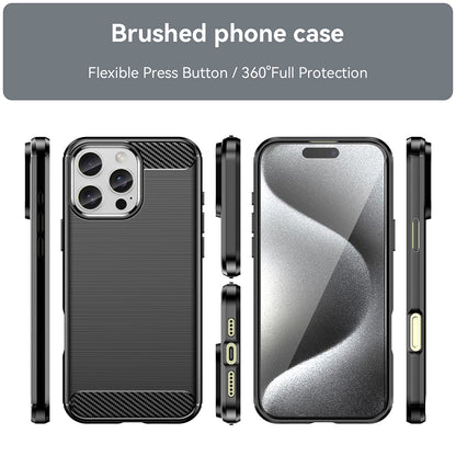 Kuori Apple iPhone 16 Pro Maxille, Techsuit, Hiili, Musta