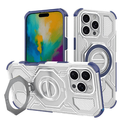 Kuori Apple iPhone 16 Pro Maxille, Techsuit, Carbon Shield Pro, Sininen