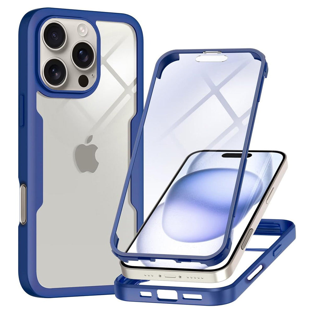 Kuori Apple iPhone 16 Pro Maxille, Techsuit, ColorVerse 360, Sininen