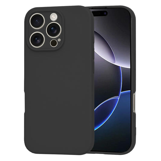 Kuori Apple iPhone 16 Pro Maxille, Techsuit, SoftFlex, Musta