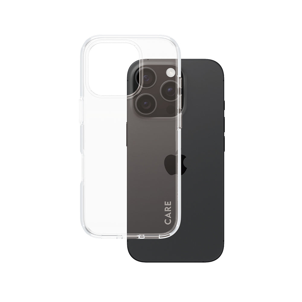 Suojakotelo Apple iPhone 16 Prolle, PanzerGlass, Care Urban Combat, Läpinäkyvä