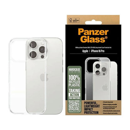 Suojakotelo Apple iPhone 16 Prolle, PanzerGlass, HardCase, Läpinäkyvä