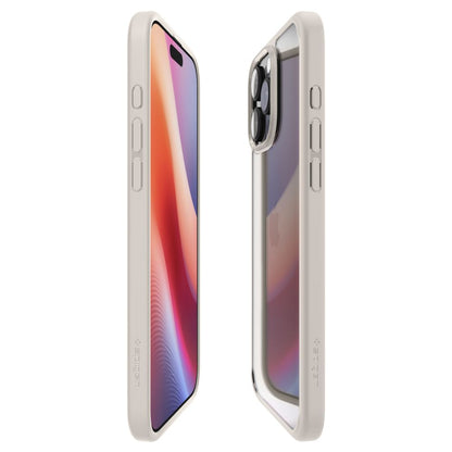 Kotelo Apple iPhone 16 Prolle, Spigen, Ultra Hybrid, Beige ACS08127