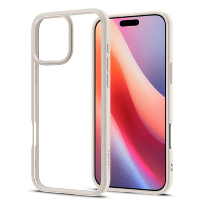 Kotelo Apple iPhone 16 Prolle, Spigen, Ultra Hybrid, Beige ACS08127