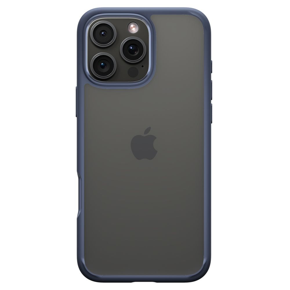 Kotelo Apple iPhone 16 Prolle, Spigen, Ultra Hybrid, Tummansininen ACS08126