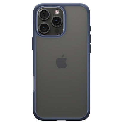 Kotelo Apple iPhone 16 Prolle, Spigen, Ultra Hybrid, Tummansininen ACS08126