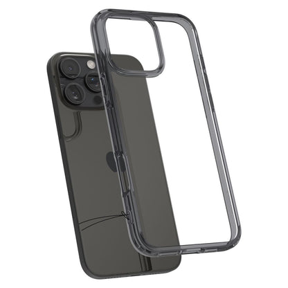 Kotelo Apple iPhone 16 Prolle, Spigen, Ultra Hybrid, Savunharmaa ACS08123