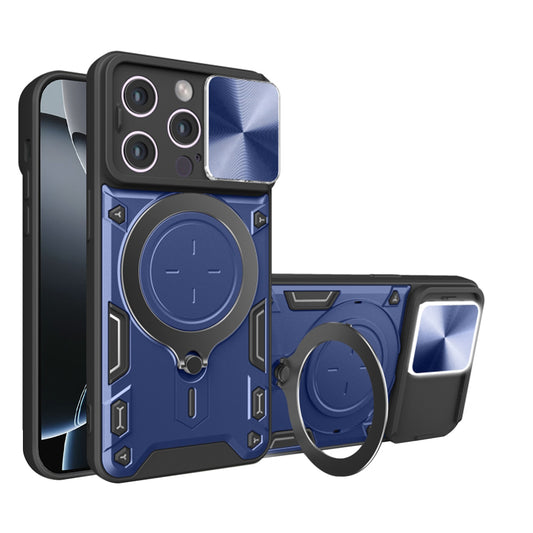 Kuori Apple iPhone 16 Pro:lle, Techsuit, CamGuard Pro, Sininen