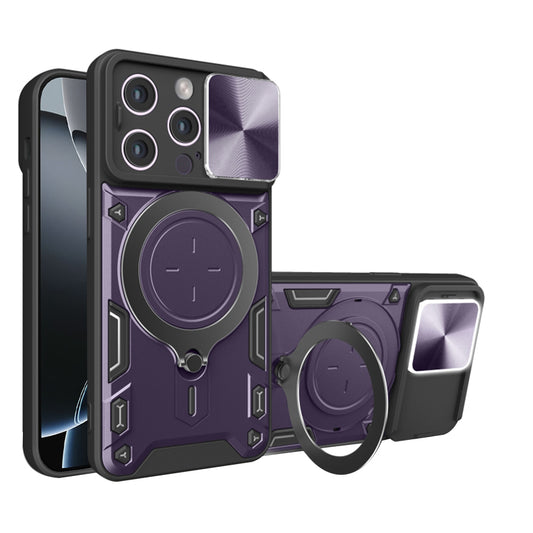 Kuori Apple iPhone 16 Pro:lle, Techsuit, CamGuard Pro, Violetti