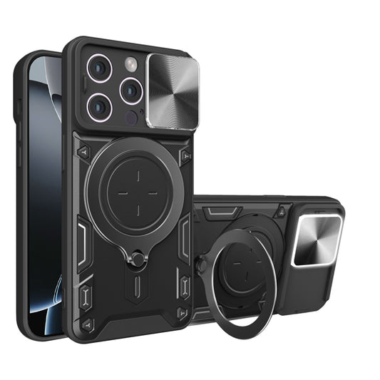 Kuori Apple iPhone 16 Pro:lle, Techsuit, CamGuard Pro, Musta