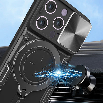 Kuori Apple iPhone 16 Pro:lle, Techsuit, CamGuard Pro, vaaleanpunainen kulta