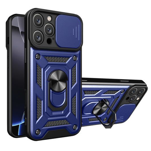 Kuori Apple iPhone 16 Pro:lle, Techsuit, CamShield, Sininen