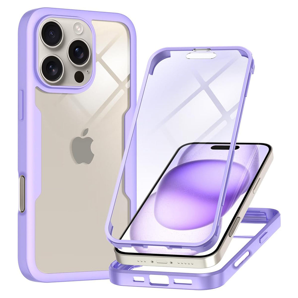Kuori Apple iPhone 16 Pro:lle, Techsuit, ColorVerse 360, Violetti
