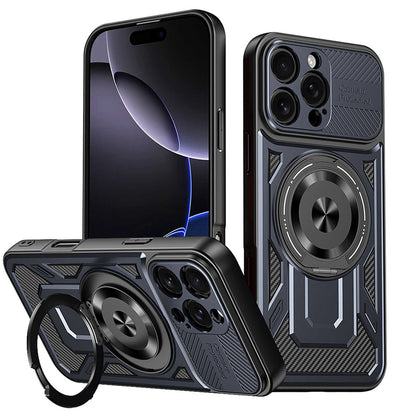 Kuori Apple iPhone 16 Pro:lle, Techsuit, RuggedCam, Sininen