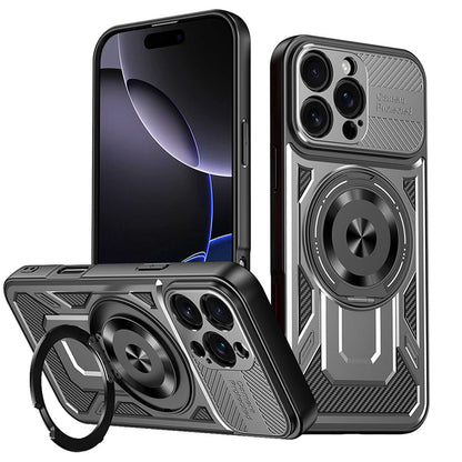 Kuori Apple iPhone 16 Pro:lle, Techsuit, RuggedCam, Harmaa