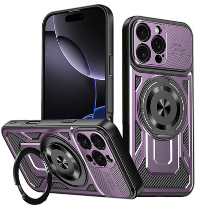 Kuori Apple iPhone 16 Pro:lle, Techsuit, RuggedCam, Violetti