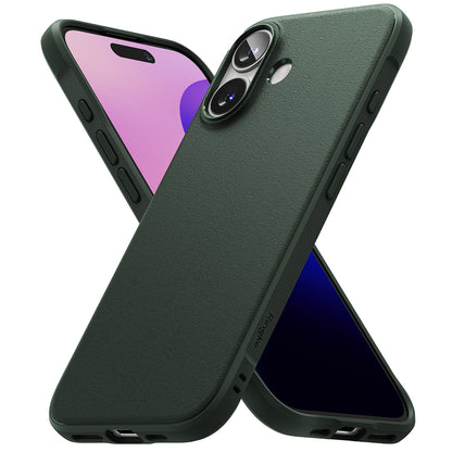 Kuori Apple iPhone 16:lle, Ringke, Onyx, Tummanvihreä