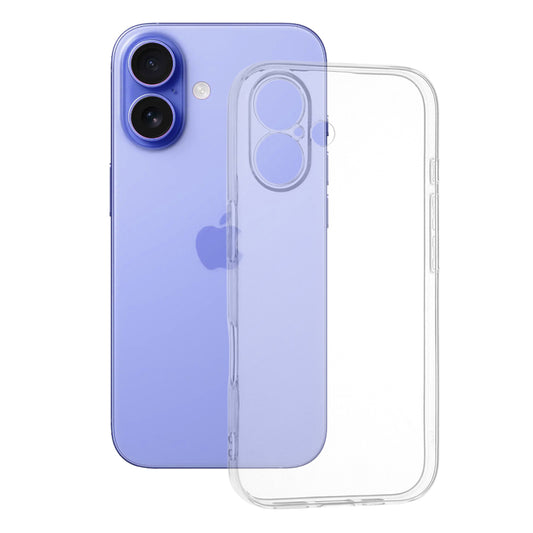Kuori Apple iPhone 16:lle, Techsuit, Kirkas, Läpinäkyvä