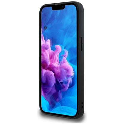 Suojakotelo Apple iPhone 16e:lle, Guess, Fixed Glitter Big 4G, Musta