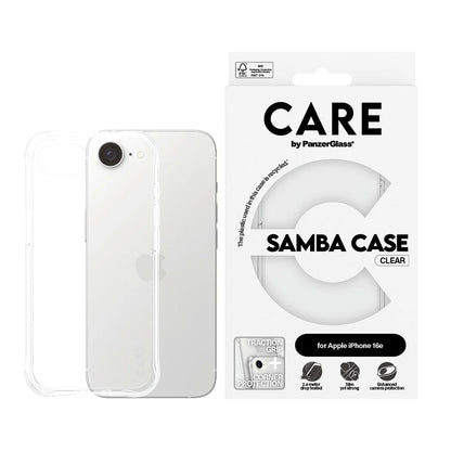 Suojakotelo Apple iPhone 16e:lle, PanzerGlass, Muodikas, Läpinäkyvä