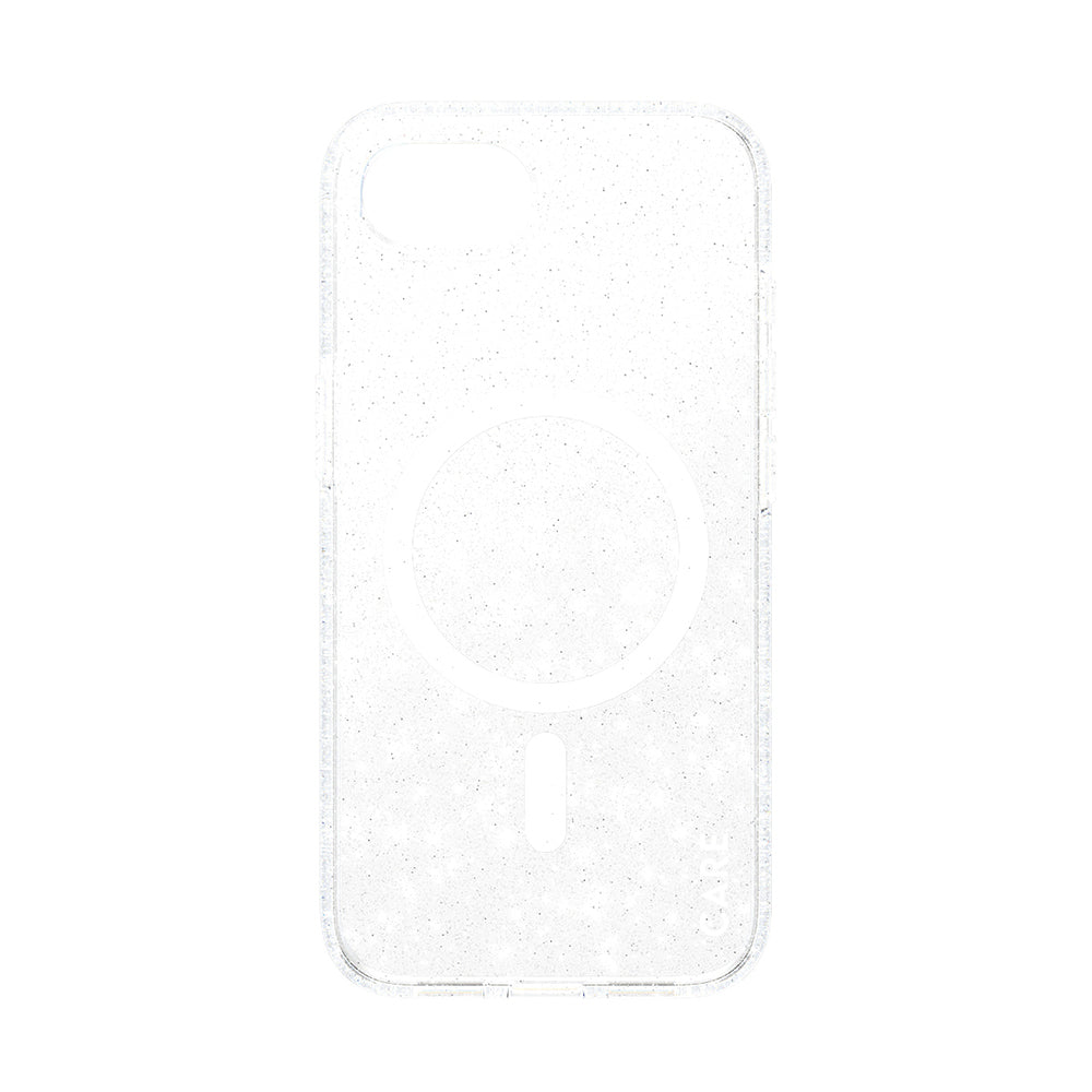 Kotelo Apple iPhone 16e:lle, PanzerGlass, Care Urban Combat Star Lit, Läpinäkyvä Valkoinen