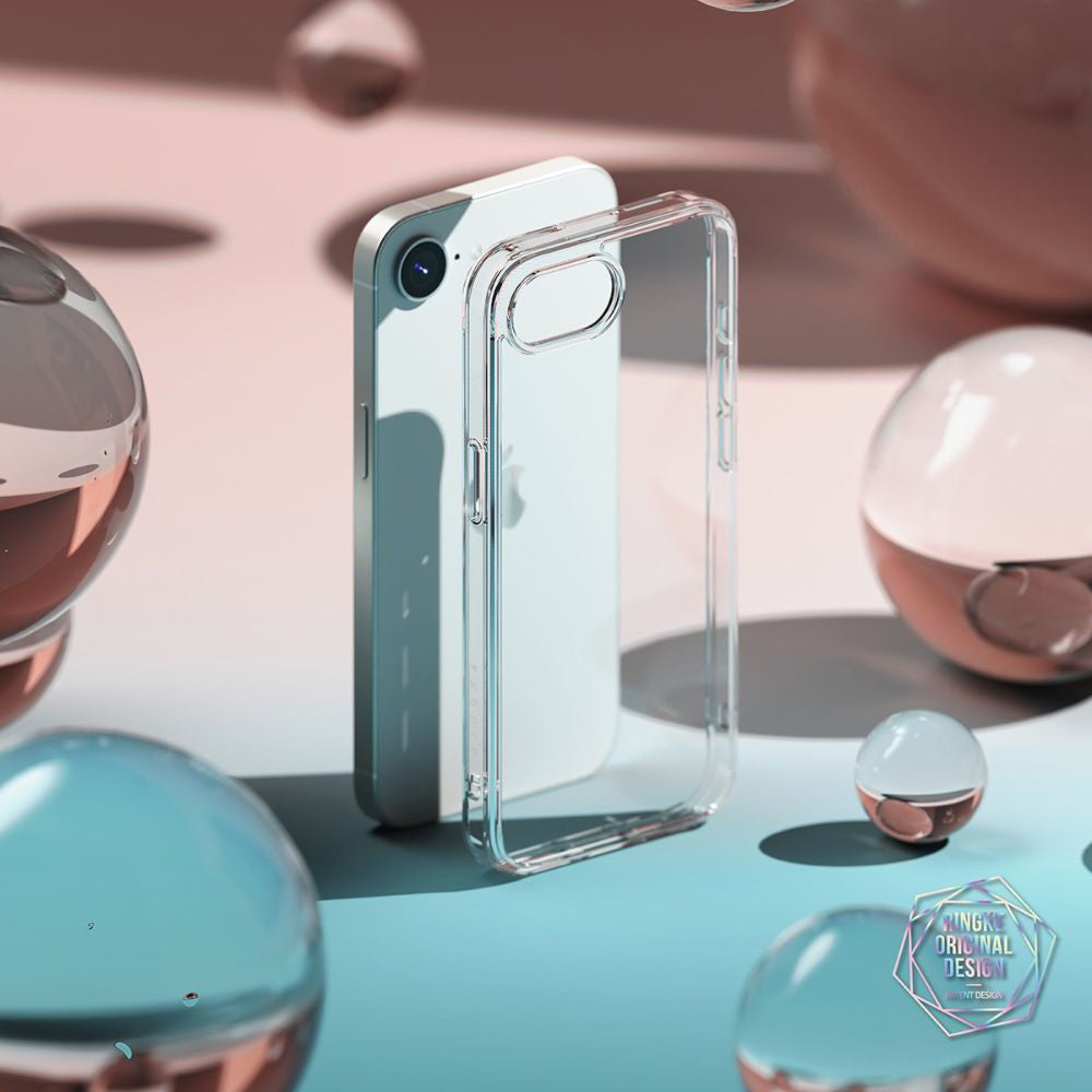 Case for Apple iPhone 17e / 16e, Ringke, Fusion, Transparent