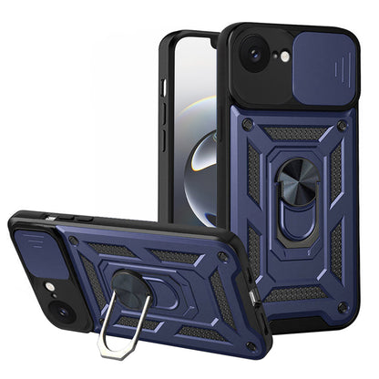 Kuori Apple iPhone 17e / 16e:lle, Techsuit, CamShield, Sininen