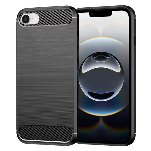 Kuori Apple iPhone 17e / 16e:lle, Techsuit, Hiili, Musta