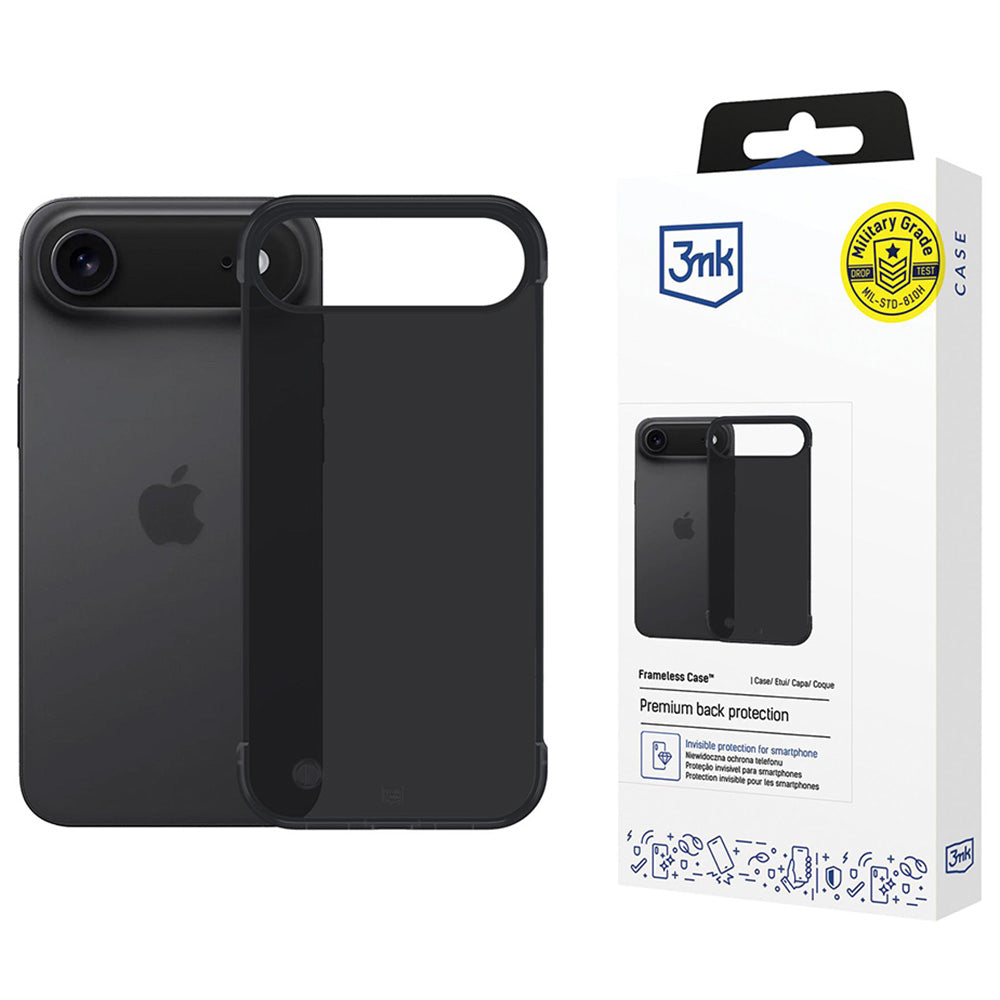 Kotelo Apple iPhone 17 Air, 3MK, Just20g, Musta