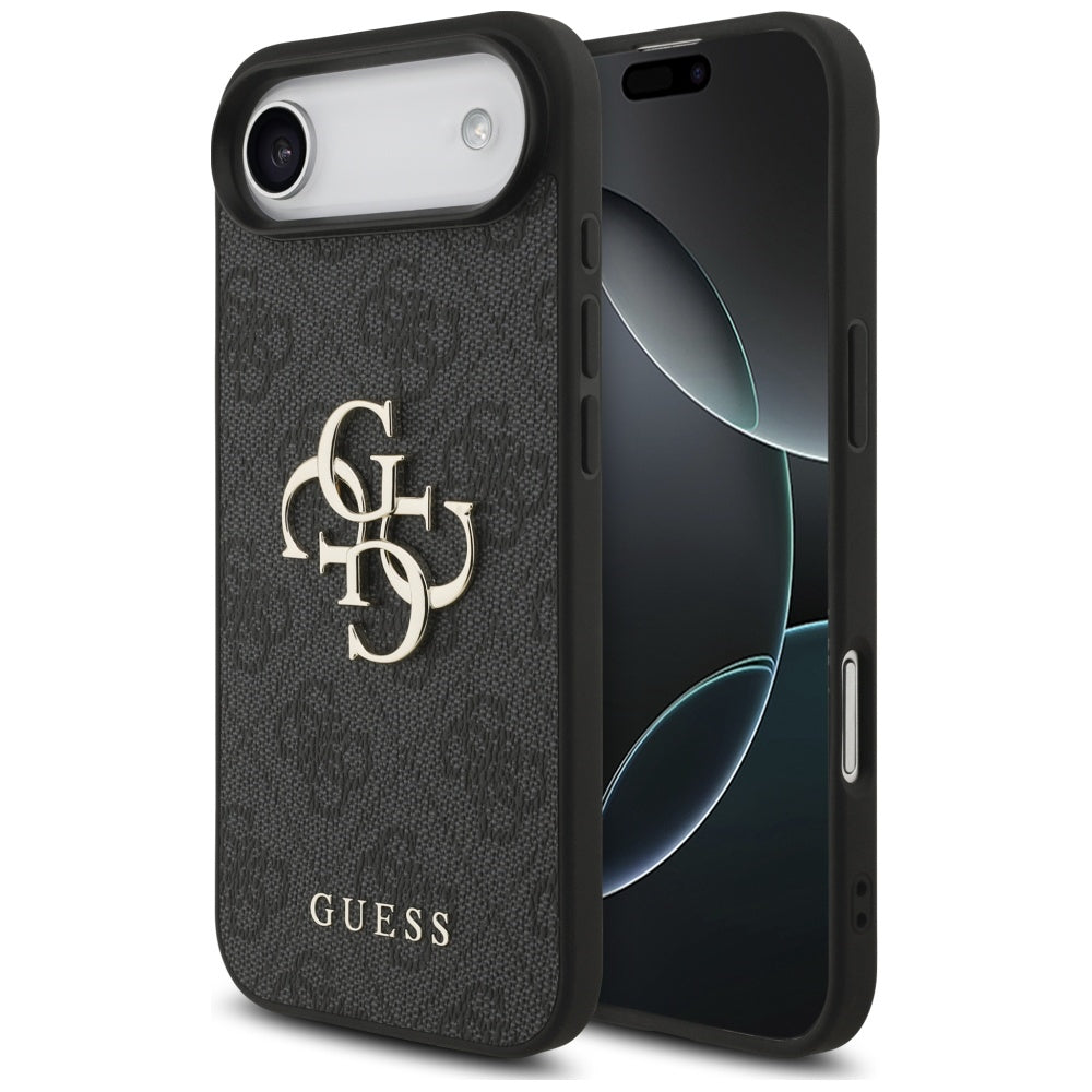 Suojakotelo Apple iPhone 17 Air, Guess, 4G Big Logo, Musta
