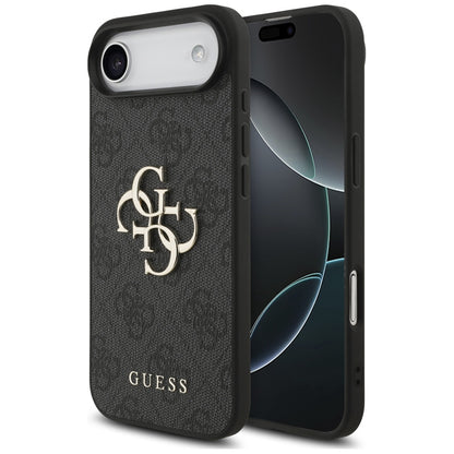 Suojakotelo Apple iPhone 17 Air, Guess, 4G Big Logo, Musta