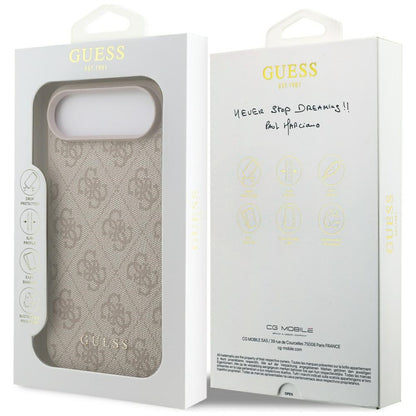 Suojakotelo Apple iPhone 17 Air, Guess, 4G Classic, Pinkki