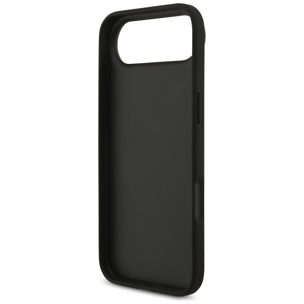 Suojakotelo Apple iPhone 17 Air, Guess, 4G Grained Big and Classic Logo, Musta