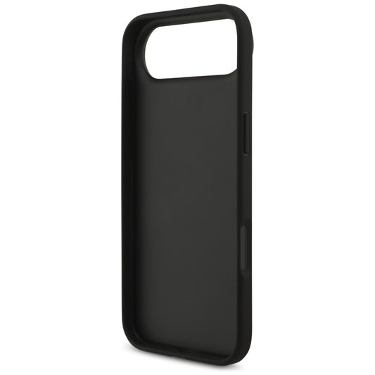 Suojakotelo Apple iPhone 17 Air, Guess, 4G Grained Big and Classic Logo, Musta
