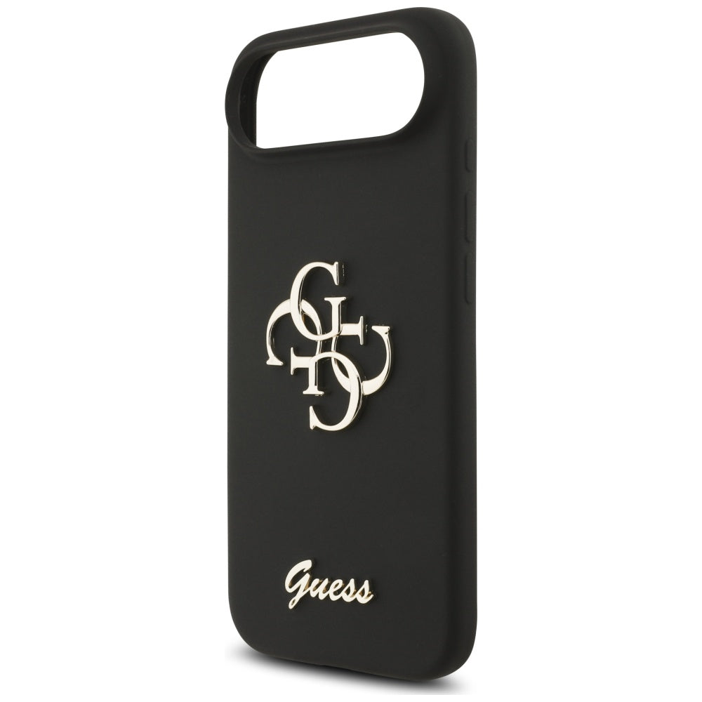 Suojakotelo Apple iPhone 17 Air, Guess, Big 4G Script, Musta