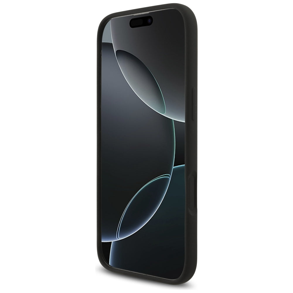 Suojakotelo Apple iPhone 17 Air, Guess, Big 4G Script, Musta